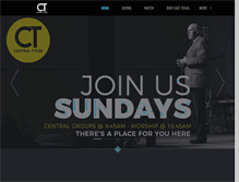 Tablet Screenshot of centraltyler.org